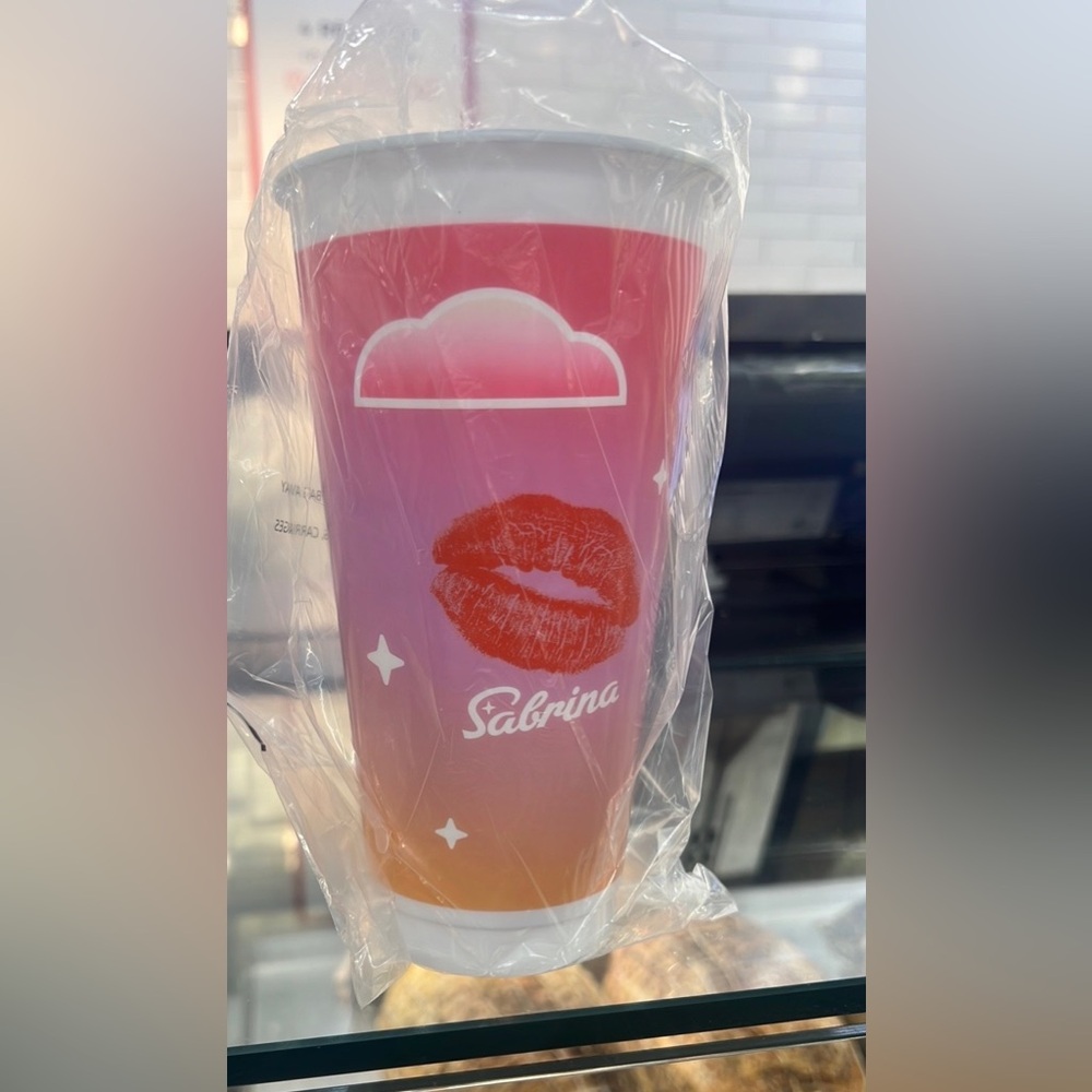 NIB Limited Edition Sabrina Caroentar Tumbler